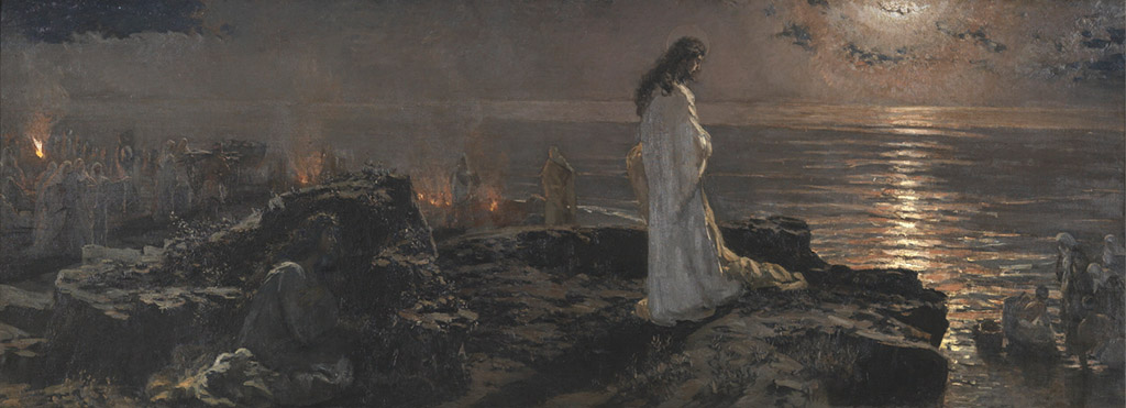 Imagen de Jesús en el Tiberíades
